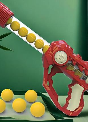 Игрушечный бластер с 12 шариками