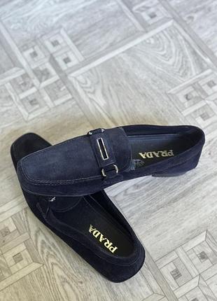 Чоловічі лофери prada 2