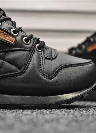 Кроссовки   мужские  Sol classic mid black wntr