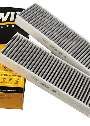Фильтр салона citroen c4 grand picasso/berlingo, peugeot partner 08+ угольный (2шт.) wix filters wp 9319