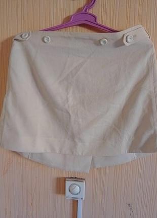 Коротка шерстяна спідниця 4