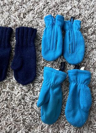 Набір пакет варежки детские 2-4 года , рукавички дитячі