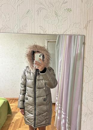 Дуже тепла куртка на зріст 164 см