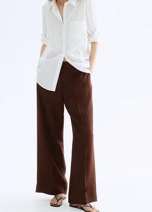 Штани з віскози h&m