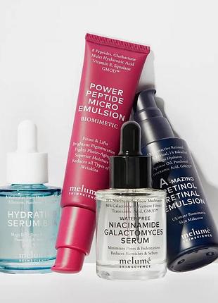 A‑mazing retinol retinal emulsion емульсія сироватка з ретинолом і ретиналем від бренду melumé melume