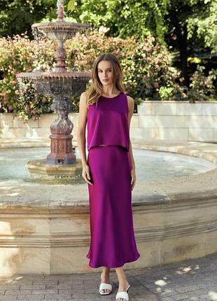 Сатиновий топ майка vovk