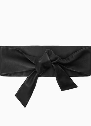 Шкіряний корсетний пояс-кушак