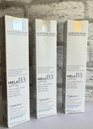 Крем проти пігментних плям la roche-posay mela b3 spf 30, 40 ml.