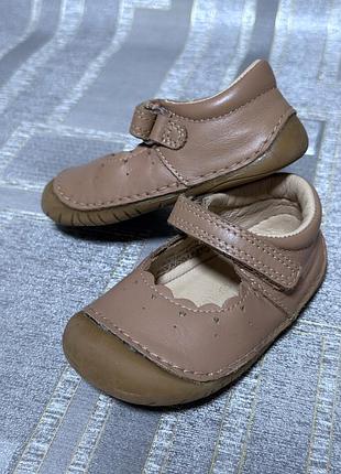 Сандалии босоножки 19 размер (11,5 см стелька) next кожаные девочке