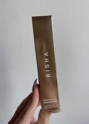 Bisha essential lip designer duo парні ультра-кремові олівці для губ