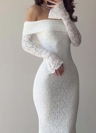 Шикарное нарядное платье макси