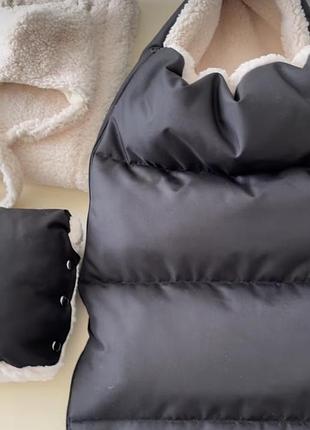 Зимовий універсальний теплий конверт для немовлят