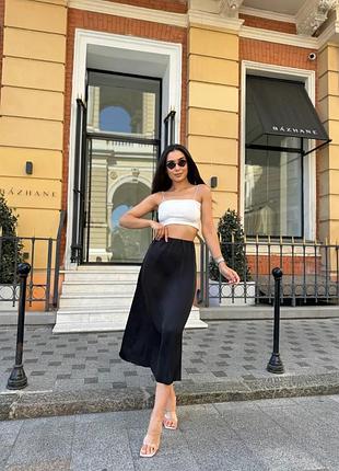 ➡️  жіноча шовкова спідниця "silk" + великі розміри