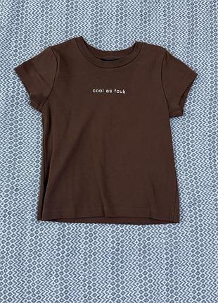 Коричневий топ