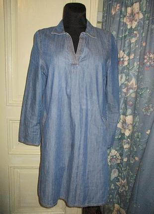 Плаття джинсове.розм 12
