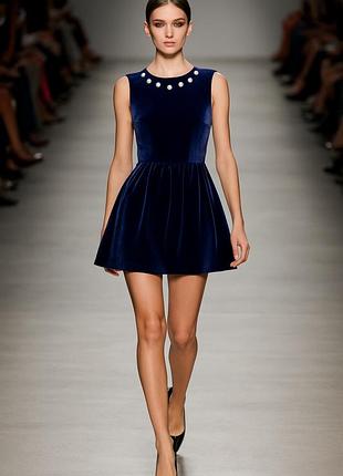 Сарафан велюр бархат