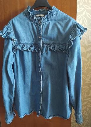 Джинсова сорочка рубашка