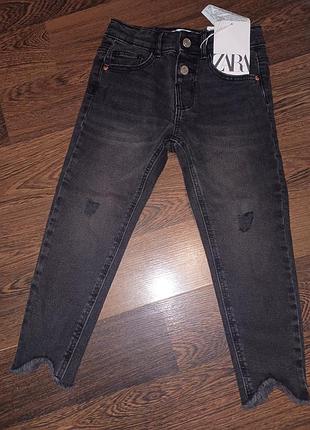 Джинсы zara девочка 3-4 года