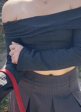 Трендовий сірий лонг