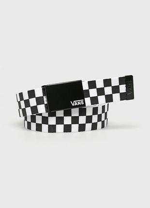 Ремень vans deppster ii web belt - black/white checker