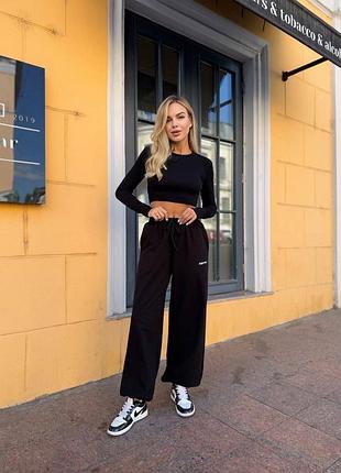 Стильні  джогери оверсайз з накатом 42/48