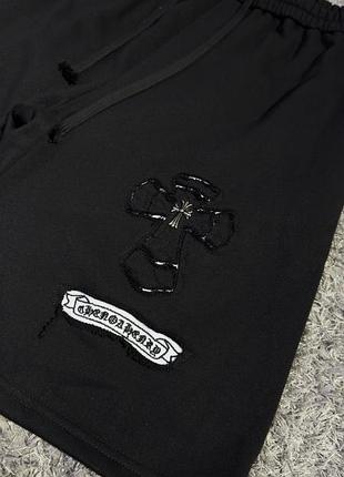 Chrome hearts coton shorts черные 5