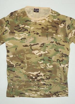 Футболка мілітарі mil-tec sturm multicam мультикам (m)