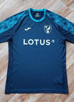 Футболка (футбольна форма) джерсі joma norwich 2021/22