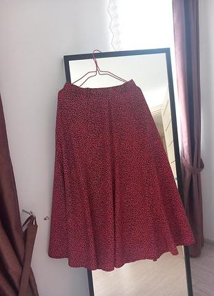 Стильная юбка в модный принт
