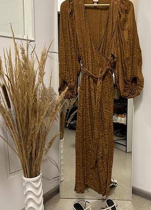 Неймовірна віскозна сукня з преміальної лінійки від бренду h&m