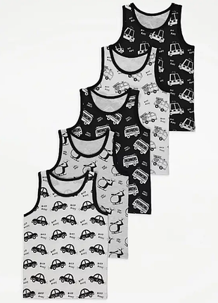 George майки набор 5 шт транспорт