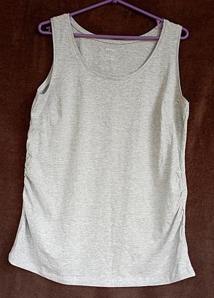 Майка серая женская maternity, l, eur 44/46