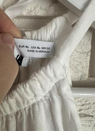 Сарафан лляний zara,xl 7