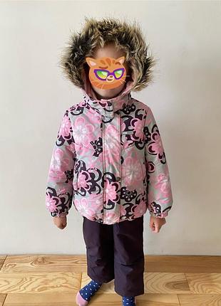 Зимний костюм лене для девочки, lenne комбинезон, куртка