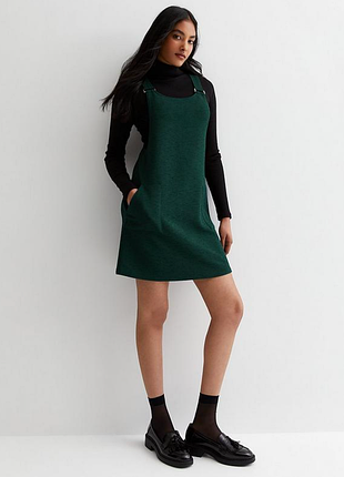 Зеленый сарафан с этикеткой new look