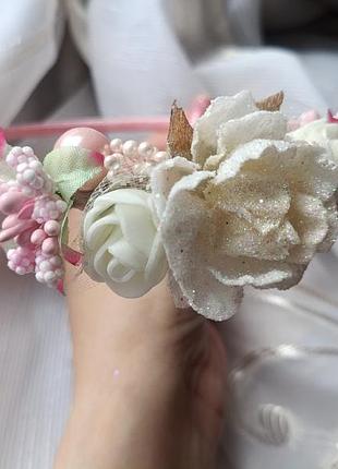 Обруч з квітами