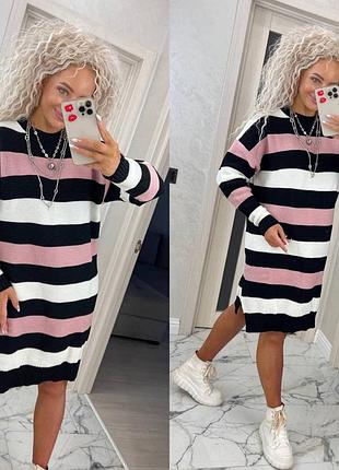 Жіноча в'язана сукня від 42 до 56 розміру