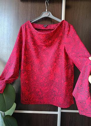 Блуза блузка червона красная новая легка