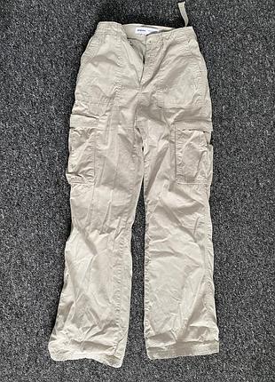 Штани bershka cargo, розмір s-m