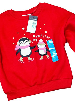Толстовка для девочки primark 110 116 122 128