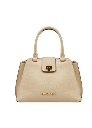 Итальянская женская сумка сумочка фирмы di gregorio кожа беж