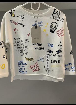 Кофтинка zara(сток). на утепленні. розмір 5(110 см)
