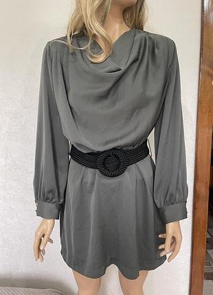 Сукня сатинова zara р.m 3