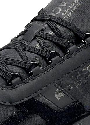 Чоловічі кросівки lacoste elite active all black 6
