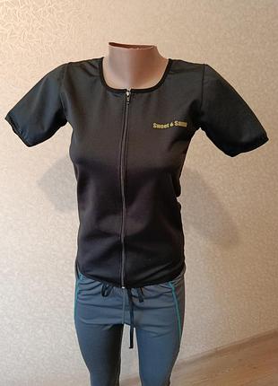 Sweet sauna футболка спортивная для похудения р.s