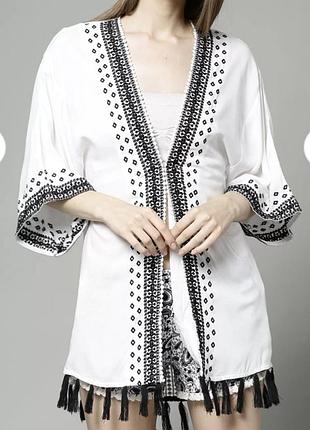 Пляжная накидка в стиле бохо mark's and spencer's