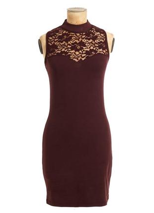 Міні сукня з мереживом 8