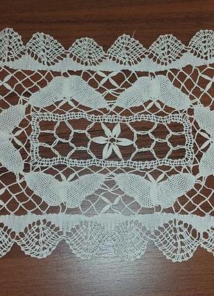 Декоративна серветка в ідеальному стані розмір 40×26 см