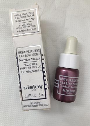 Антивікова олія для обличчя sisley black rose precious