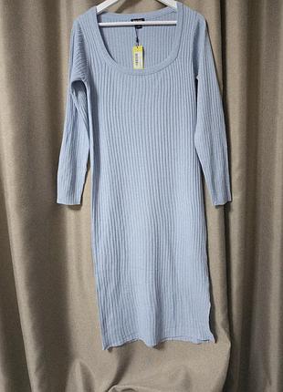 Сукня в рубчик boohoo 14 роз.